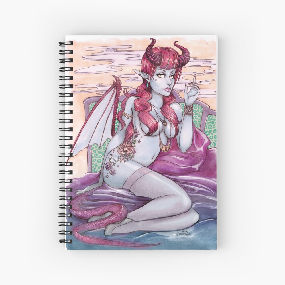 Item preview, Spiral Notebook designed and sold by Sabtastic.