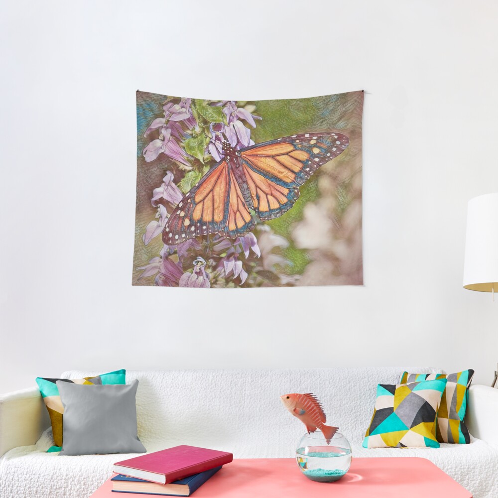 Monarch Butterfly" Tapestry by ReneeKennedy Redbubble