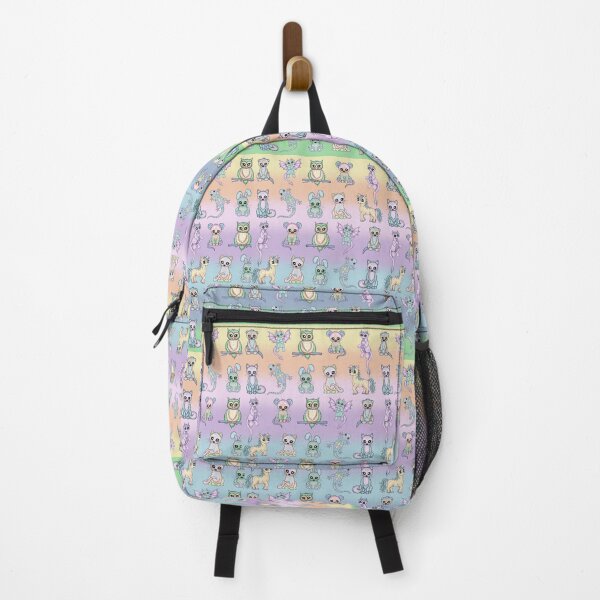 Item preview, cute pastel animal pattern designed and sold by Pezi-Creation.
