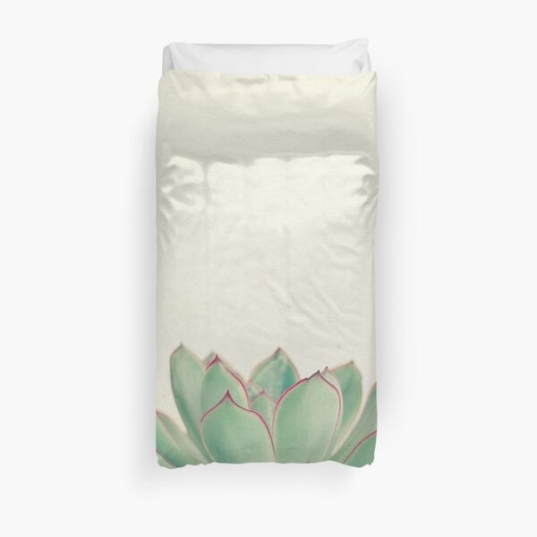 Echeveria Duvet Cover