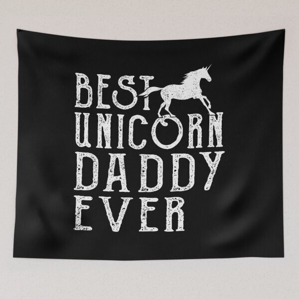 Item preview, Best Unicorn Daddy Ever  designed and sold by meedTee.