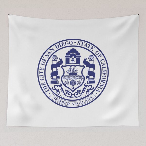 Item preview, The City of San Diego State of California Badge designed and sold by TheGreekGuy.