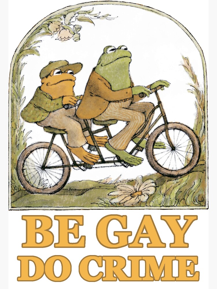 Frog & Toad Sticker by FinntasticWorld