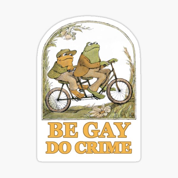 Grenouille et crapaud Sticker Sticker