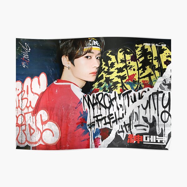 STRAY KIDS GODS MENU LEE KNOW Poster