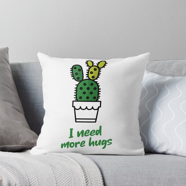 Item preview, Necesito más abrazos- Cactus designed and sold by joabaj.