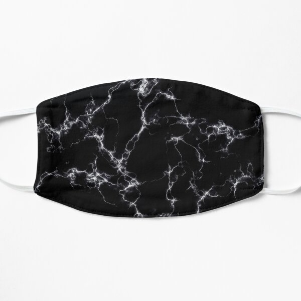 Elegant Marble style4 - Black and White Flat Mask