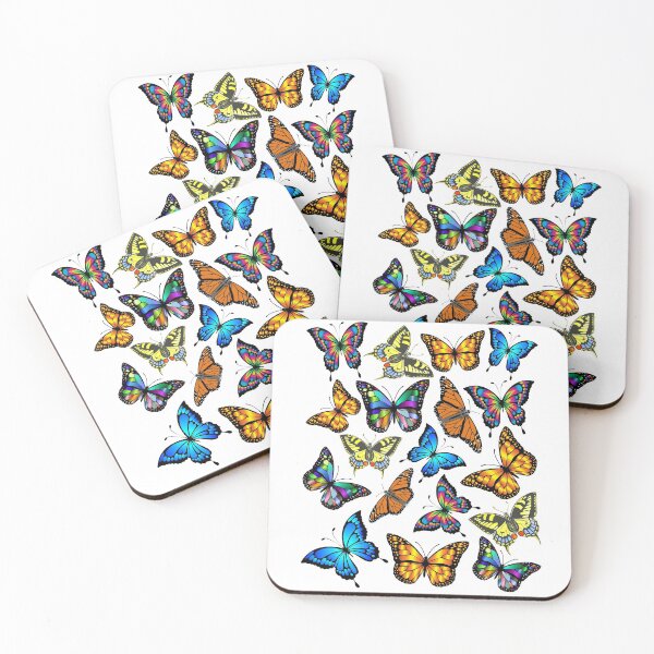 Item preview, Butterflies flying brightly design designed and sold by luvvvvvit.