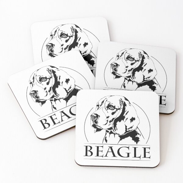 Item preview, Cute beagle dog dog portrait designed and sold by dogarts.