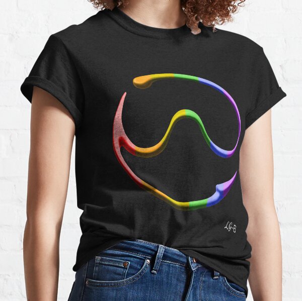 Chromatica lady gaga gay pride lgbtq T-shirt classique
