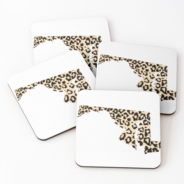 Item preview, Cheetah Print Maryland Sticker  designed and sold by annieprevas.