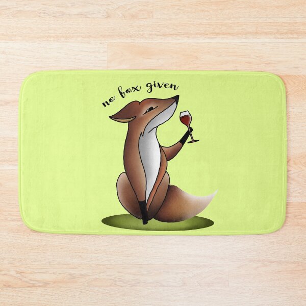 Item preview, No Fox Given  designed and sold by Noopur Tarkar.