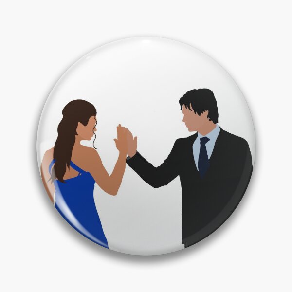 Item preview, Damon Salvatore and Elena Gilbert designed and sold by madeline-ad.