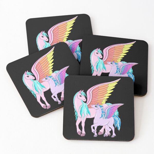 Artikelvorschau, Regenbogen Pegasus entworfen und verkauft von Melanie Jeyakkumar.