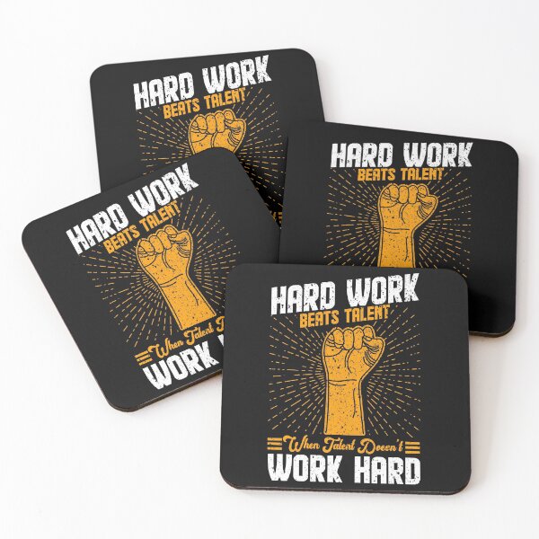 Item preview, hard work beats talent when talent doesn't work hard designed and sold by chris299.