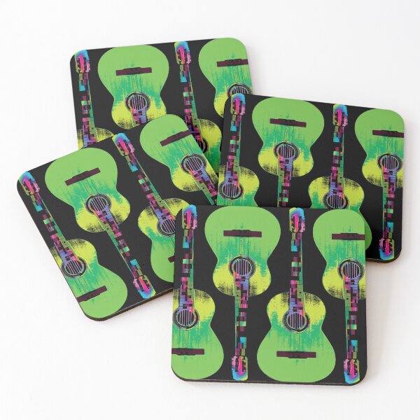 Item preview, Green Classical Guitar designed and sold by QuarterMoon.