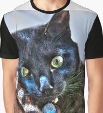 Black Cat Graphic T-Shirt