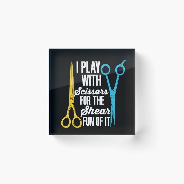 Item preview, I Play With Scissors Barber designed and sold by fantasticdesign.