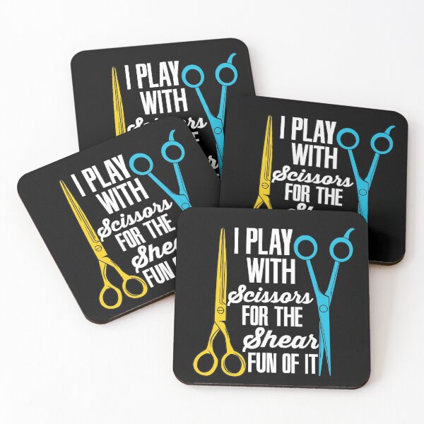 Item preview, I Play With Scissors Barber designed and sold by fantasticdesign.