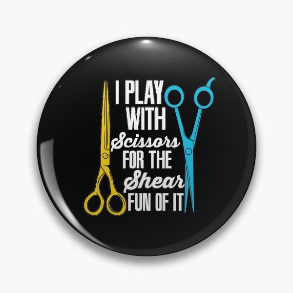 Item preview, I Play With Scissors Barber designed and sold by fantasticdesign.