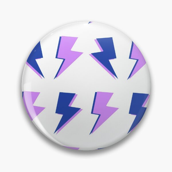Item preview, Purple & Blue lightening bolt pattern  designed and sold by WildeandCo.