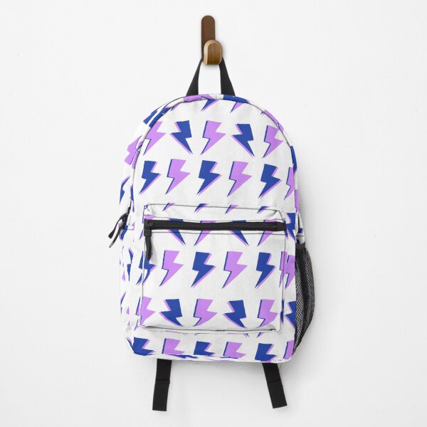Item preview, Purple & Blue lightening bolt pattern designed and sold by WildeandCo.