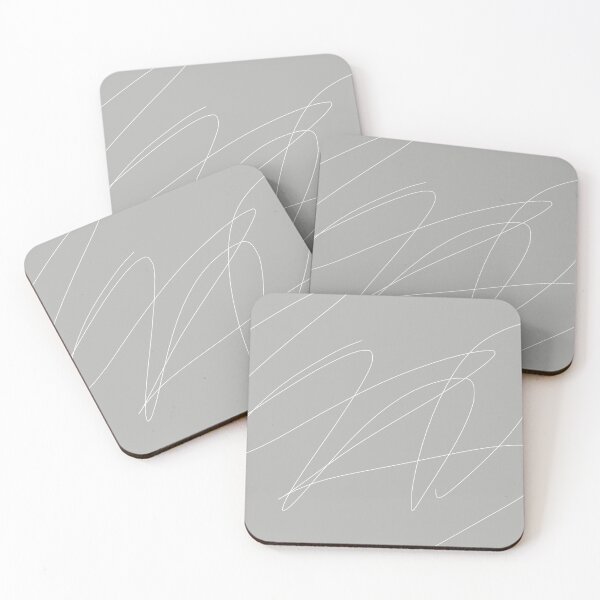 Item preview, light grey and white scribbles designed and sold by HTPOP.