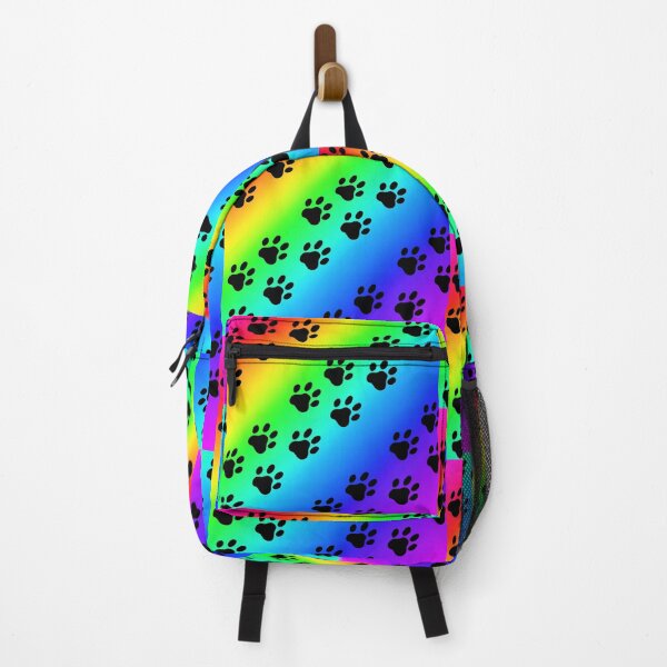 Item preview, rainbow paw prints designed and sold by Melanie Jeyakkumar.