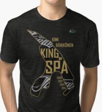 KR - King of Spa, Gold Tri-blend T-Shirt