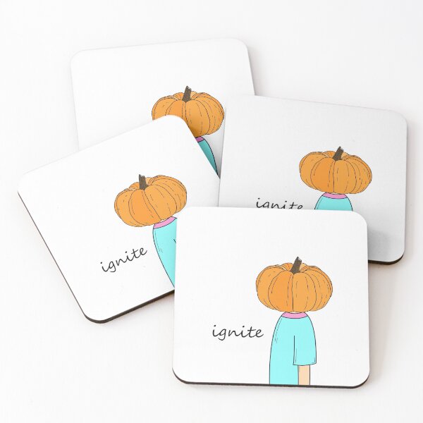 Item preview, Cartoon character with a pumpkin head designed and sold by Prerana Jain.