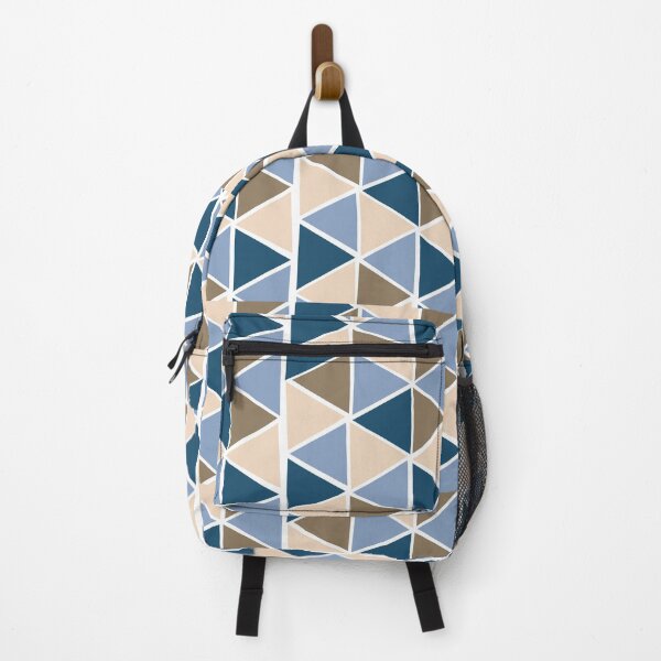 Item preview, Colorama color harmony large blue harlequin designed and sold by Joie-et-Poesie.