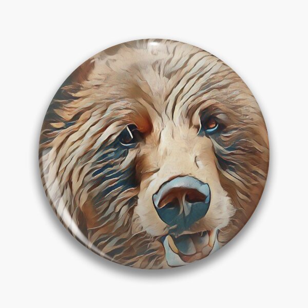 Item preview, Brown Bear with a Smile designed and sold by ReneeKennedy.