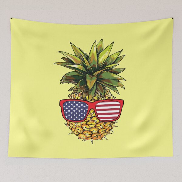 Item preview, Patriotic Pineapple Stars and Stripes Sunglasses Freedom designed and sold by tronictees.