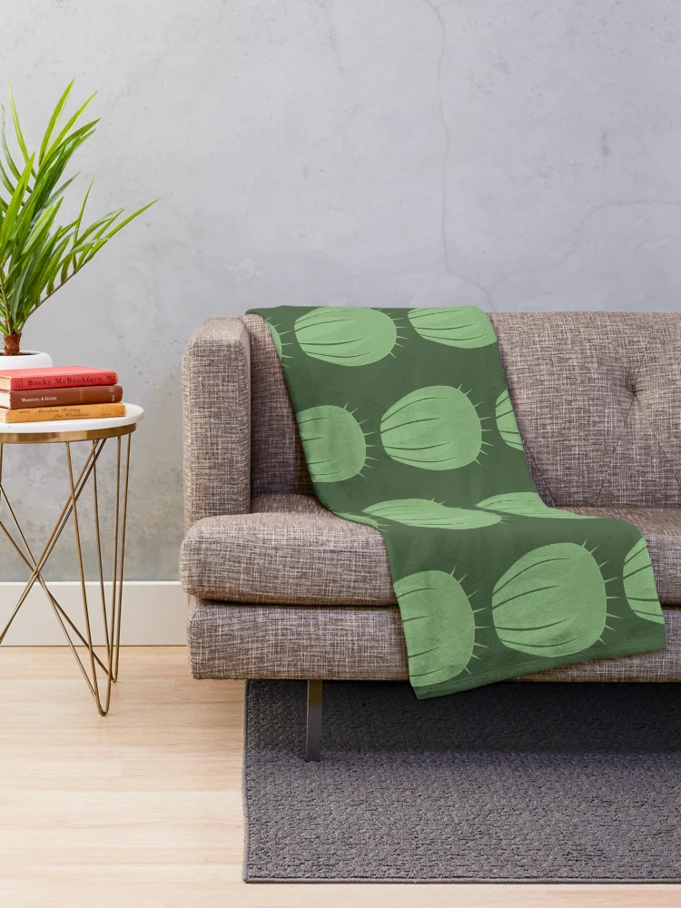 Thumbnail 2 of 6, Throw Blanket, Cactus! designed and sold by conscript.