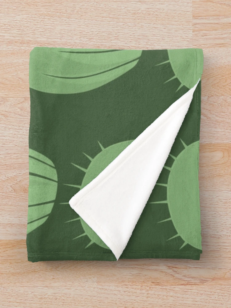 Thumbnail 3 of 6, Throw Blanket, Cactus! designed and sold by conscript.