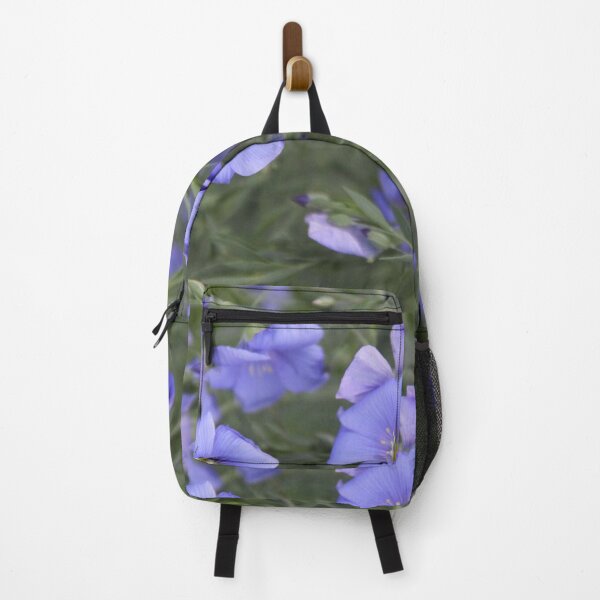 Item preview, Purple linum meadow flower blossom designed and sold by EstelleRossetti.