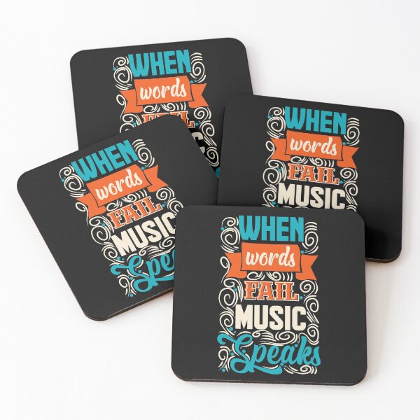 Item preview, When Words Fail Music Speaks designed and sold by chris299.