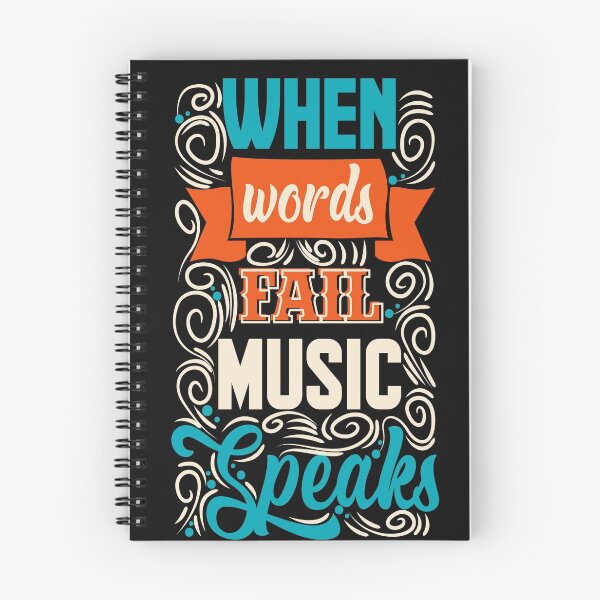 Item preview, When Words Fail Music Speaks designed and sold by chris299.