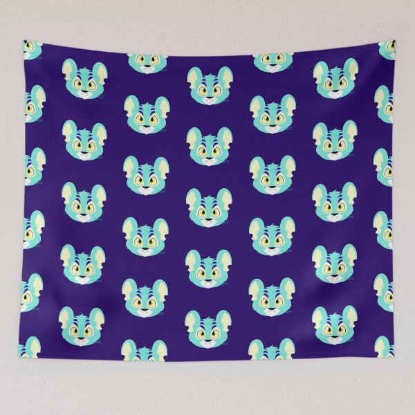 Item preview, Minimal Kougra (Blue) designed and sold by DeRukoandCO.