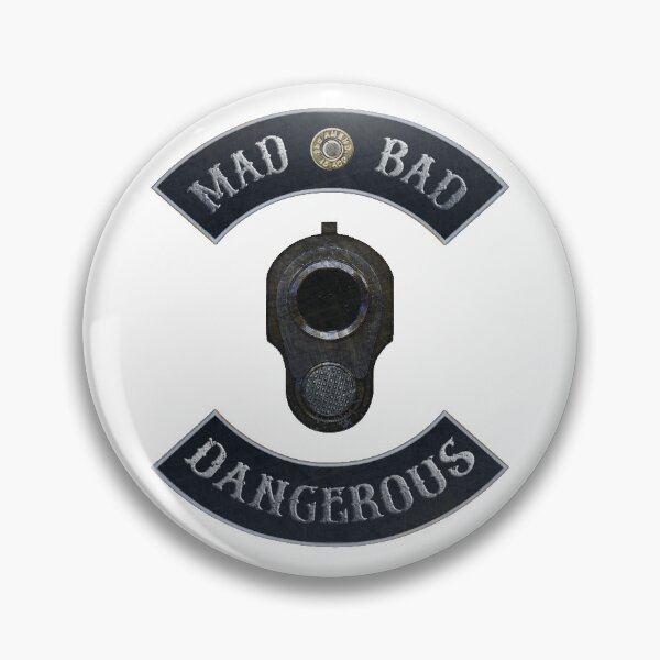Item preview, Mad Bad Dangerous in Rockers with M1911 Colt 45 Muzzle designed and sold by MadBadDangerous.