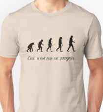 99 Steps of Progress - Surrealism Unisex T-Shirt