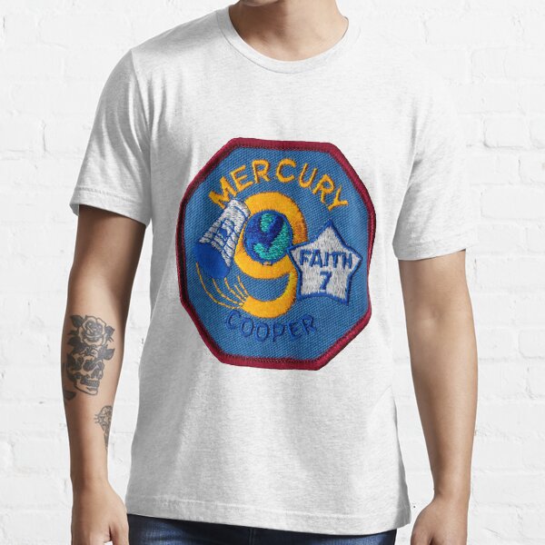 Mercury-Atlas 9 (Faith 7) Mission Logo Essential T-Shirt