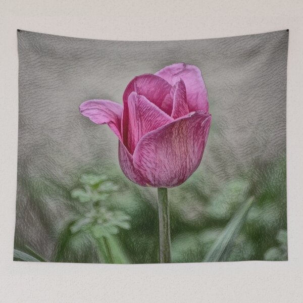 Item preview, Purple Tulip designed and sold by ReneeKennedy.