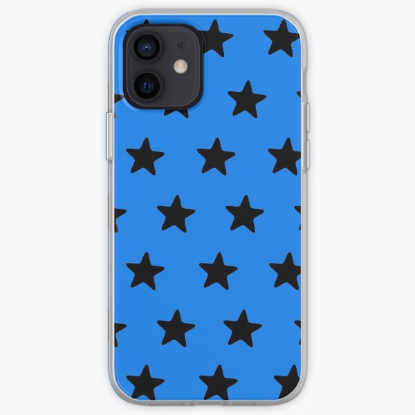 Black n blue iPhone Soft Case