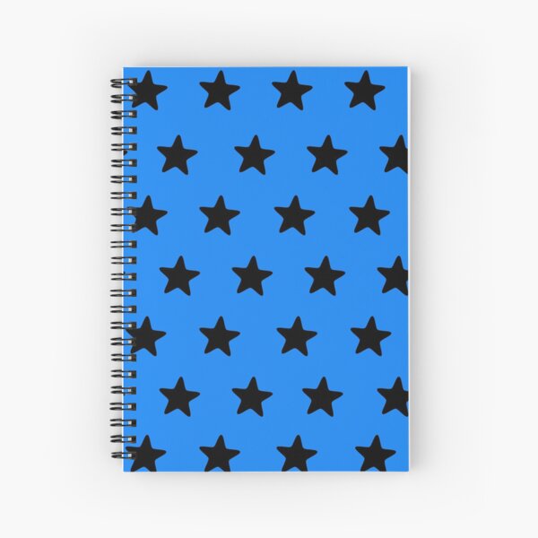 Black n blue Spiral Notebook
