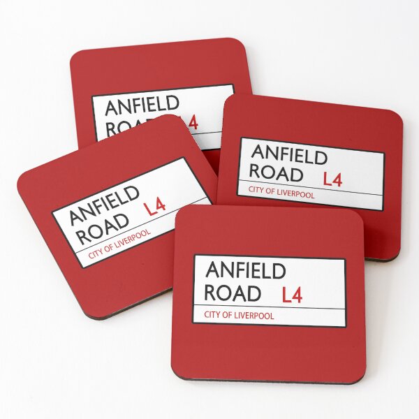 Anfield Road Coasters (Set of 4)