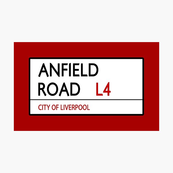 Anfield Road Photographic Print