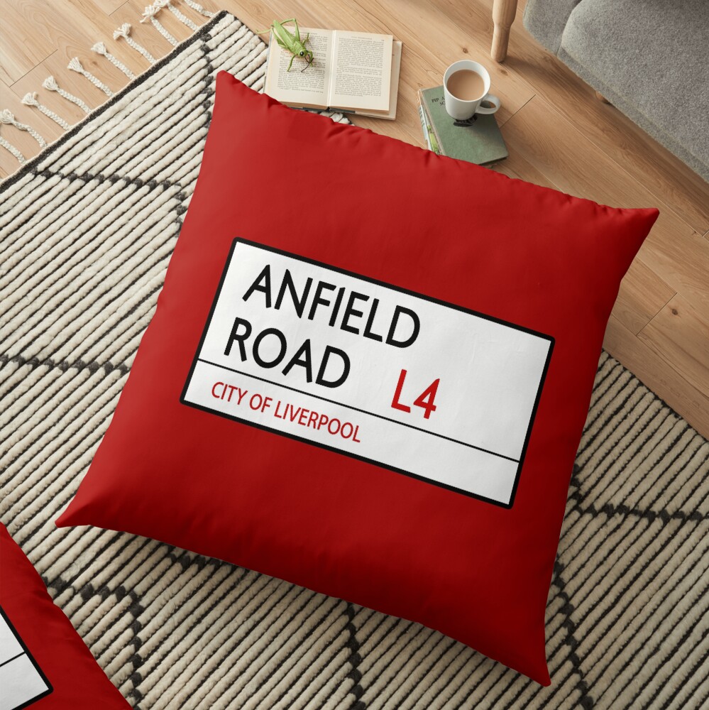 Anfield Road Floor Pillow