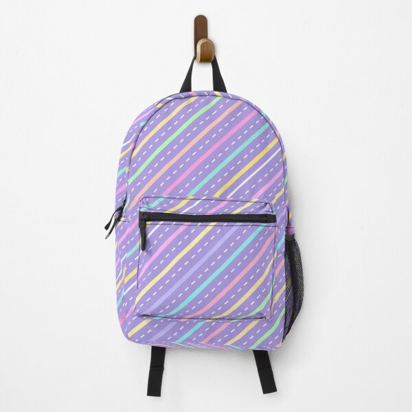 Item preview, Diagonal stripes cute purple pastel background designed and sold by TheSimpleMan.