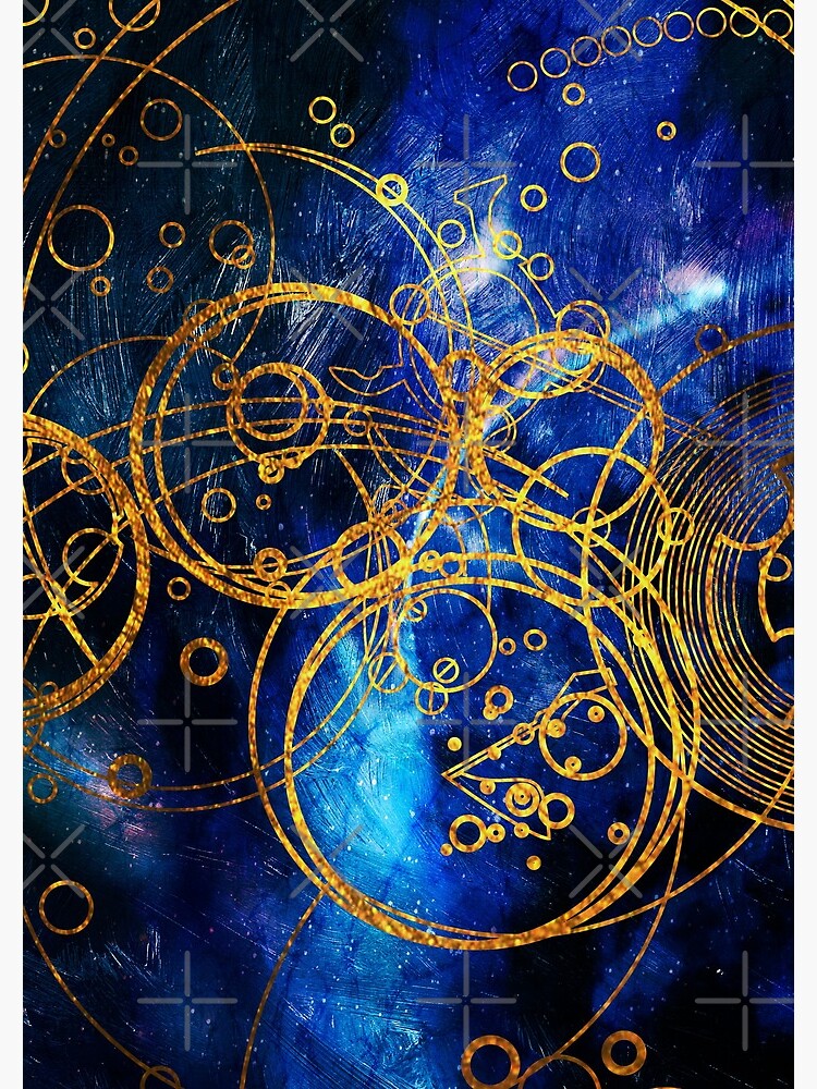 Time Lord Writing (blue) by TheWhiteBear